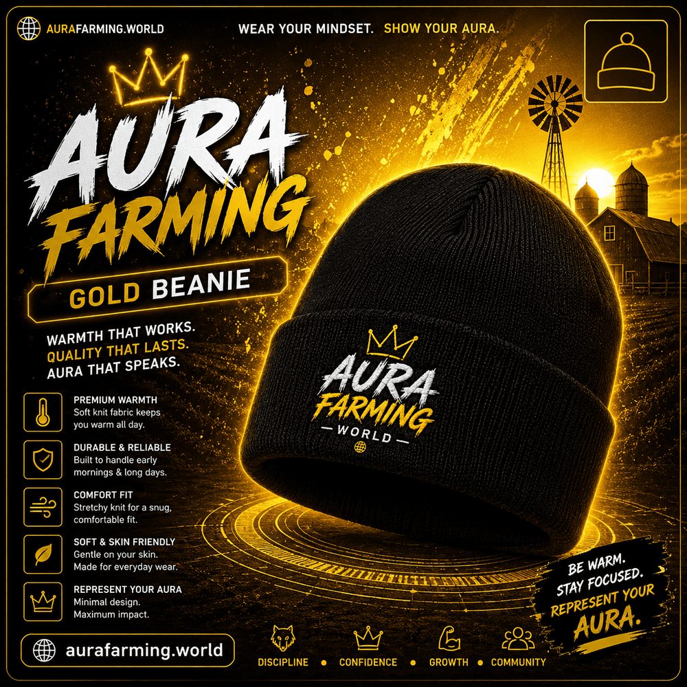 Gold Beanie